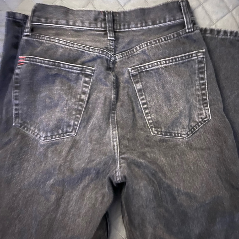 Black Ripped Jeans, Boyfriend Cut - image 4